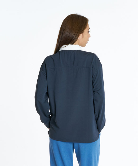 ROXY FITNESS SIDEWALK L/S TEE 易整理長袖POLO衫 /速乾/抗UV 【2026年秋冬款】