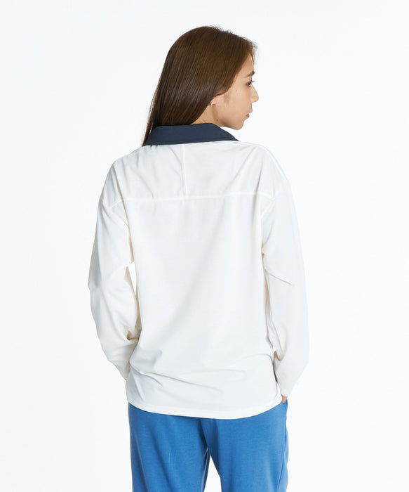 ROXY FITNESS SIDEWALK L/S TEE 易整理長袖POLO衫 /速乾/抗UV 【2026年秋冬款】