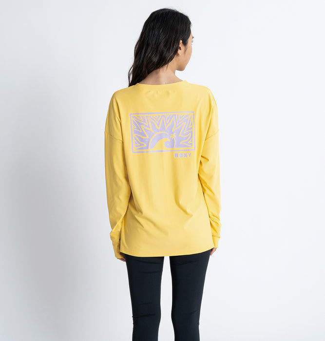 【BUY 2 20%OFF】【OUTLET】Roxy MORNING HIKE L/S TEE ラッシュ Tシャツ