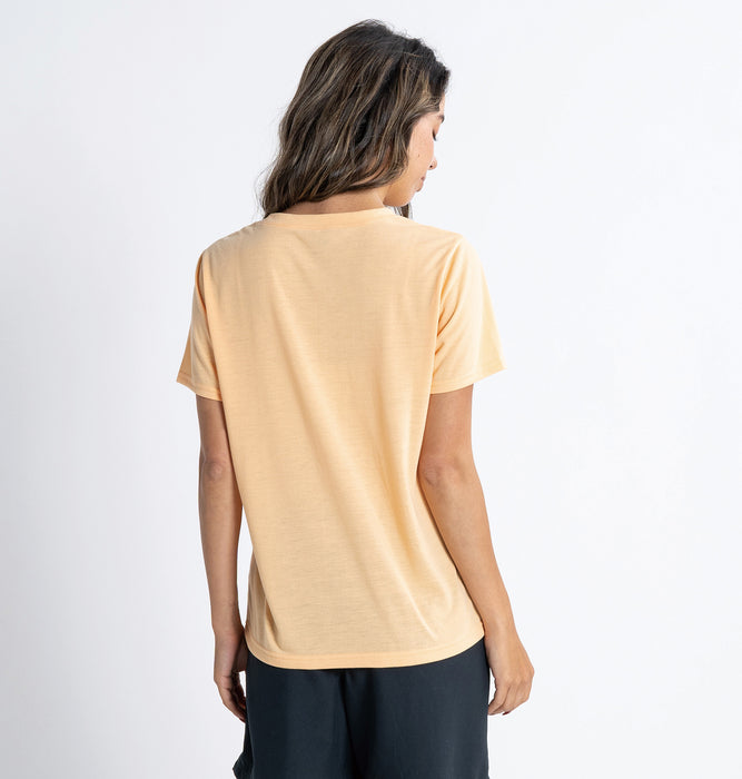 【BUY 2 20%OFF】【OUTLET】Roxy LEAF POCKET S/S TEE ラッシュ Tシャツ