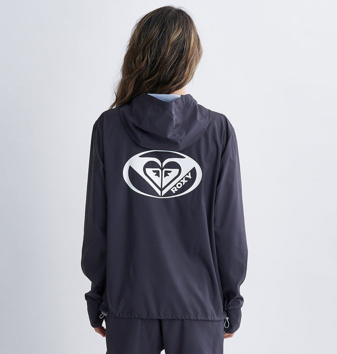 【OUTLET】Roxy AIROSAMENTE HOODIE RASH ラッシュガード