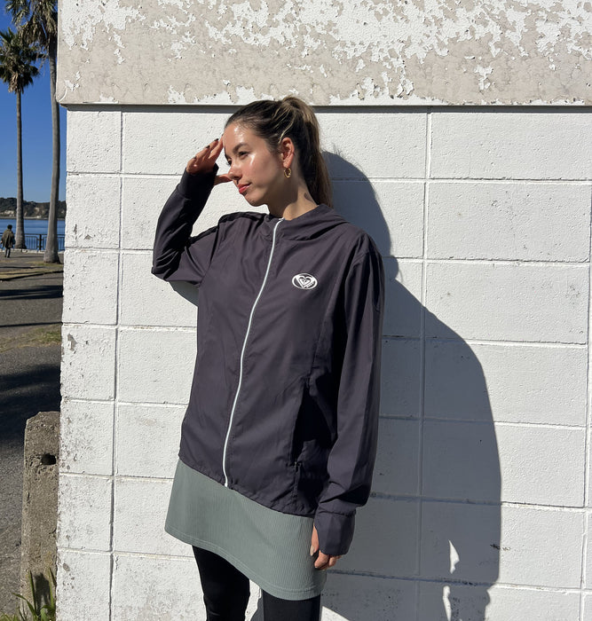 【OUTLET】Roxy AIROSAMENTE HOODIE RASH ラッシュガード