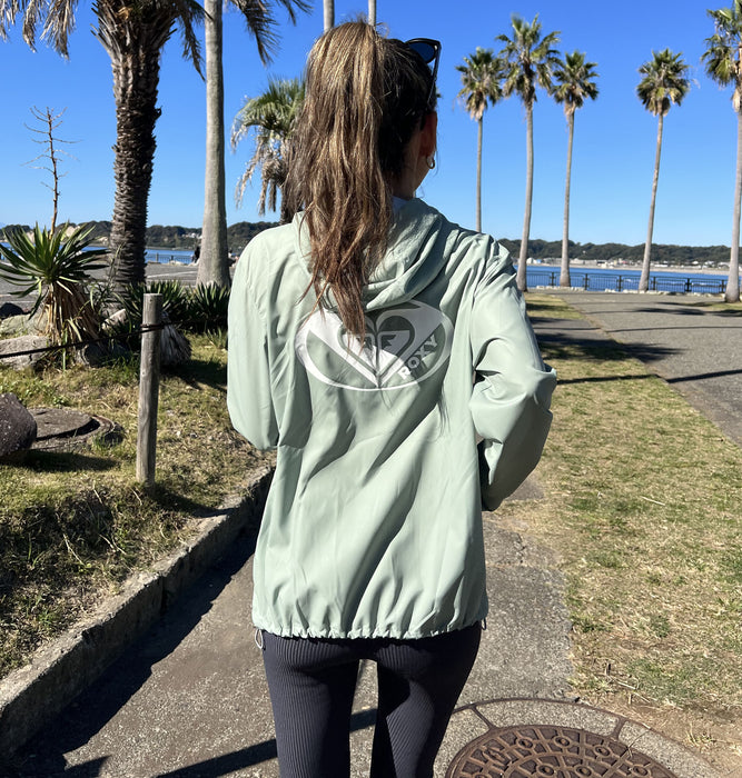 【OUTLET】Roxy AIROSAMENTE HOODIE RASH ラッシュガード