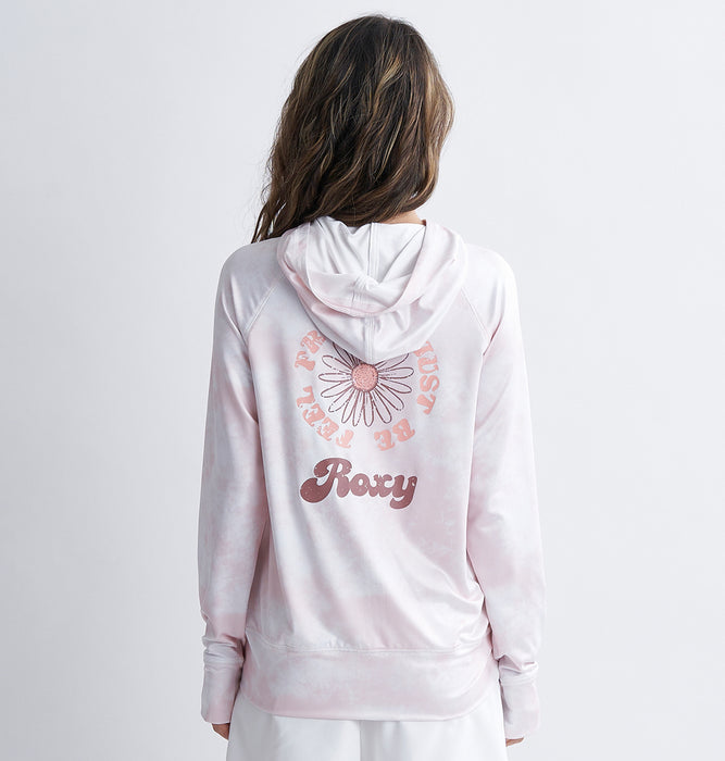 Roxy FEEL FREE ZIP RASH ラッシュガード