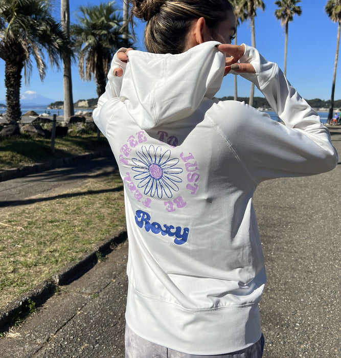 Roxy FEEL FREE ZIP RASH ラッシュガード