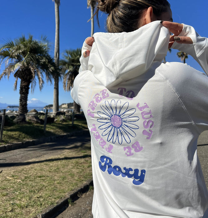 Roxy FEEL FREE ZIP RASH ラッシュガード