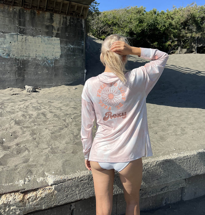【OUTLET】Roxy FEEL FREE L/S RASH ラッシュガード