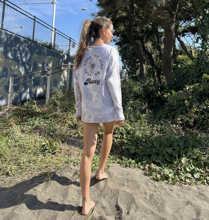 【OUTLET】Roxy FEEL FREE L/S RASH ラッシュガード