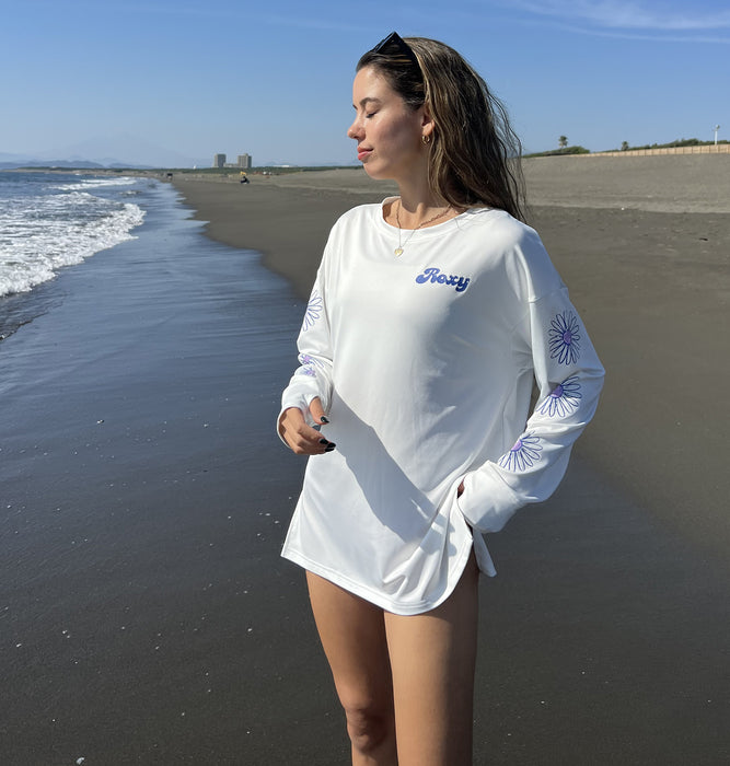 【OUTLET】Roxy FEEL FREE L/S RASH ラッシュガード