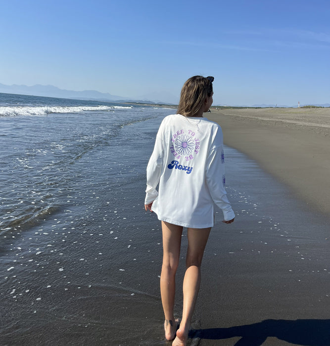 【OUTLET】Roxy FEEL FREE L/S RASH ラッシュガード