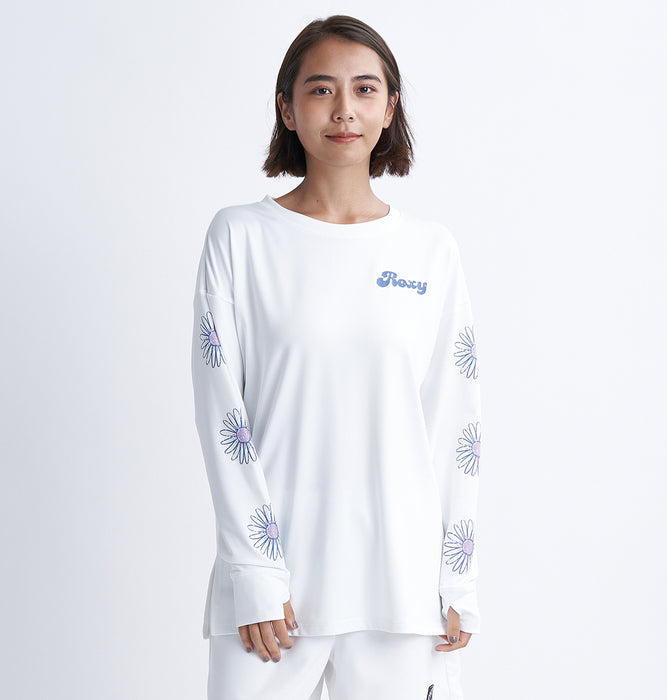 【OUTLET】Roxy FEEL FREE L/S RASH ラッシュガード