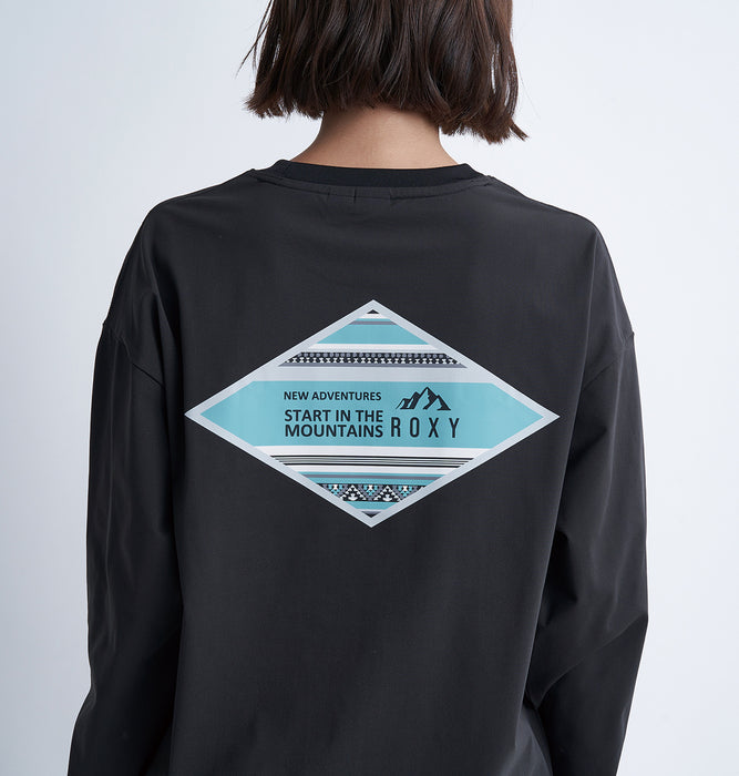 【OUTLET】Roxy ラッシュガード HUNTER RIVER BACKPRINT L/S