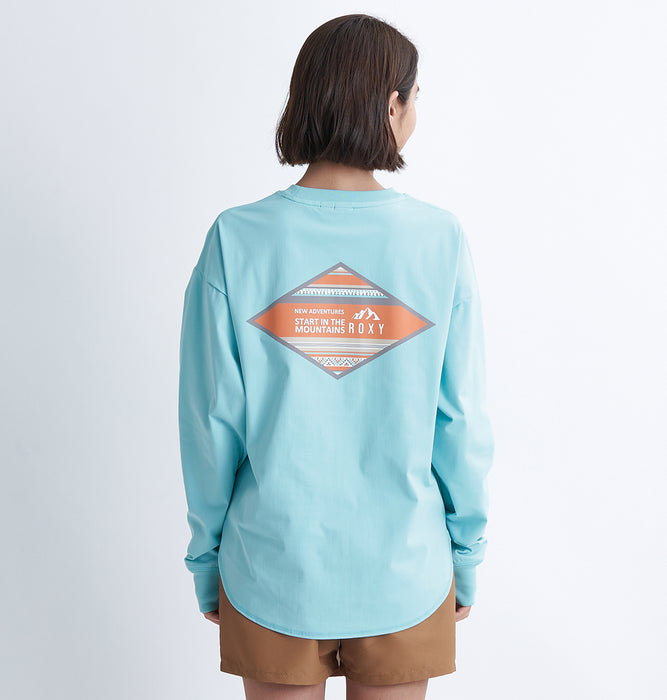 【OUTLET】Roxy ラッシュガード HUNTER RIVER BACKPRINT L/S