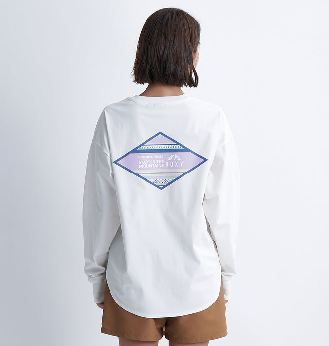 【OUTLET】Roxy ラッシュガード HUNTER RIVER BACKPRINT L/S