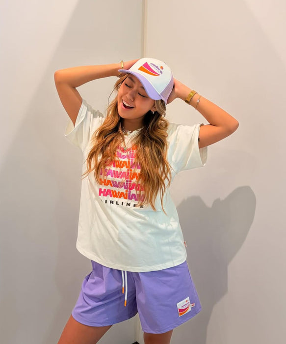 【ROXY x HAWAIIAN AIRLINES】SHORTS ボードショーツ /UVカット/EASY DRY/接触冷感 ＜2026年夏モデル＞
