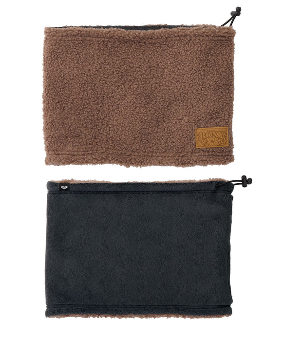 ROXY TEDDY BOA SNOOD リバーシブルボアネックウォーマー【2026年秋冬モデル】