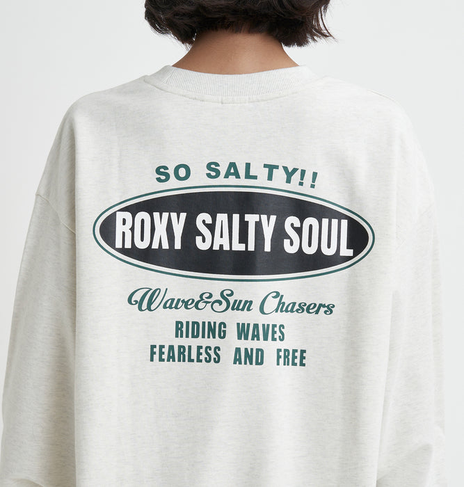 【OUTLET】Roxy SALTY SOUL スウェット トップ