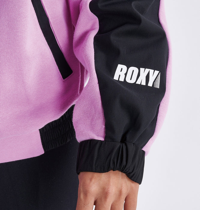 【OUTLET】Roxy UVカット ハーフジップパーカー UNITE HOODIE