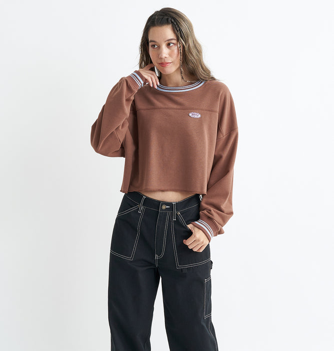 【OUTLET】Roxy LOOK UP PULLOVER スウェット トップ