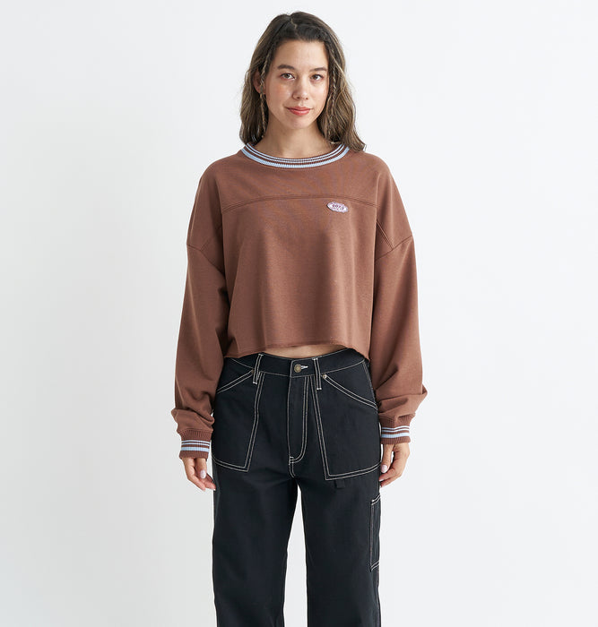 【OUTLET】Roxy LOOK UP PULLOVER スウェット トップ