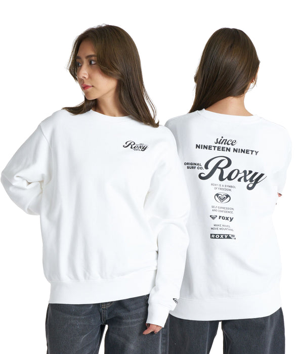 ROXY HISTORICAL LOGO PO ヒストリカルロゴ スウェットプルオーバー 【2026年秋冬モデル】