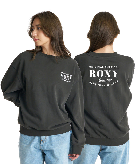 ROXY JIVY PULLOVER ロゴスウェットプルオーバー 【2026年秋冬モデル】