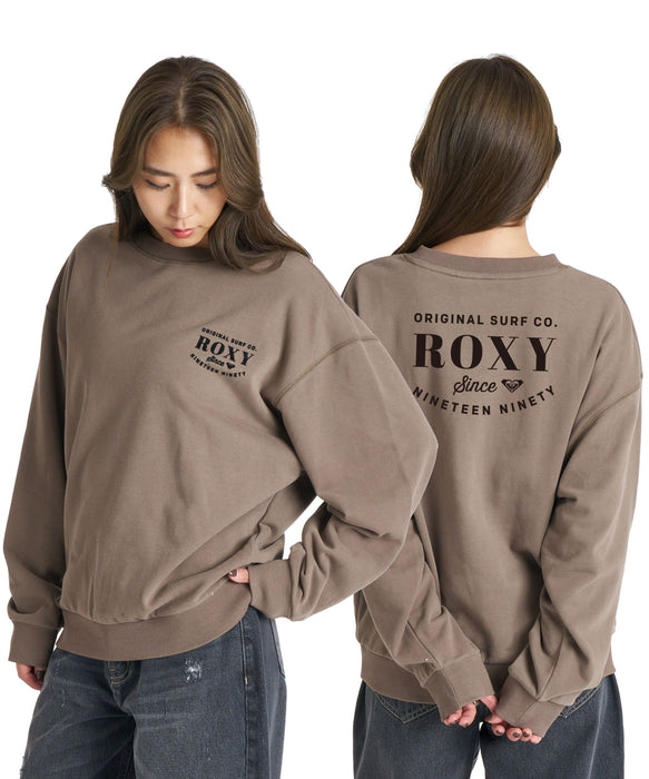 ROXY JIVY PULLOVER ロゴスウェットプルオーバー 【2026年秋冬モデル】