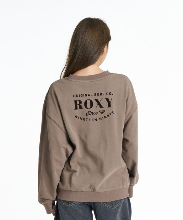ROXY JIVY PULLOVER ロゴスウェットプルオーバー 【2026年秋冬モデル】
