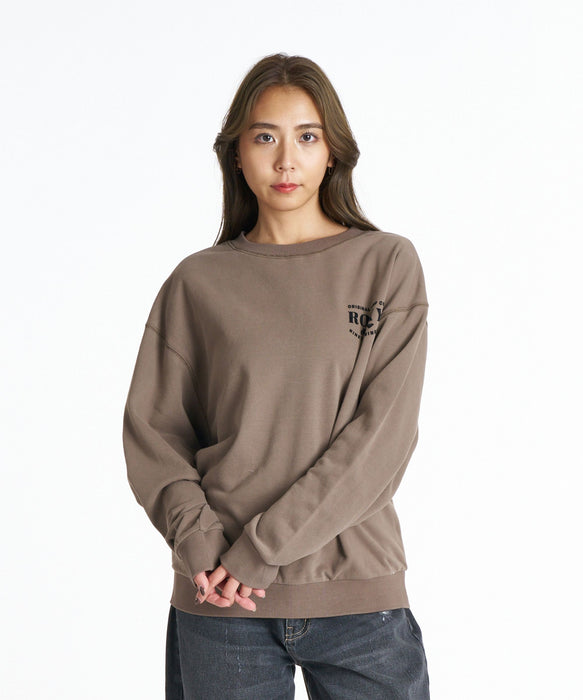 ROXY JIVY PULLOVER ロゴスウェットプルオーバー 【2026年秋冬モデル】