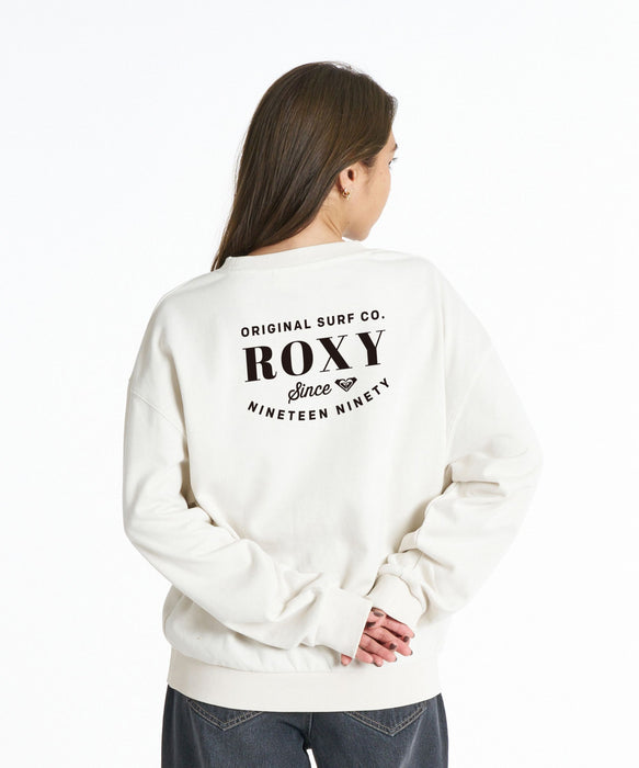 ROXY JIVY PULLOVER ロゴスウェットプルオーバー 【2026年秋冬モデル】