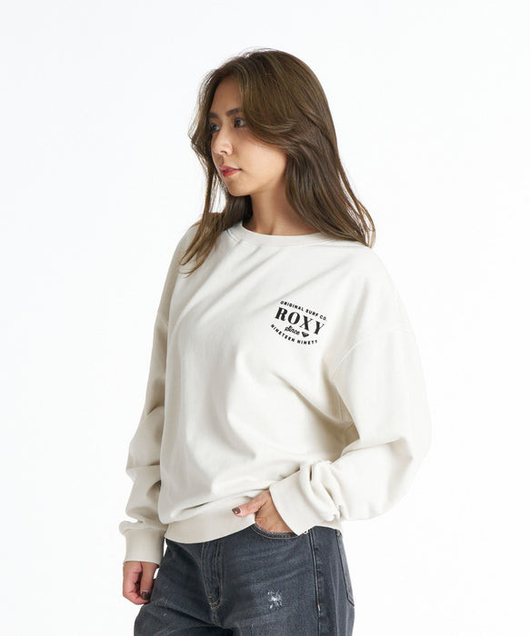 ROXY JIVY PULLOVER ロゴスウェットプルオーバー 【2026年秋冬モデル】