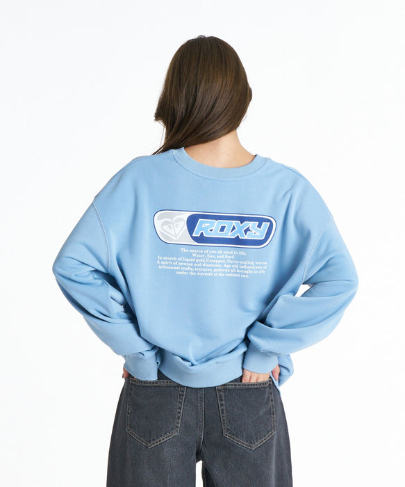 ROXY HARVEST SOUL PO 軽量ストレッチ スウェットトップス /速乾/UVカット 【2026年秋冬モデル】