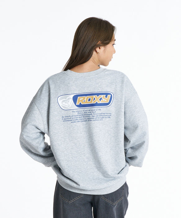 ROXY HARVEST SOUL PO 軽量ストレッチ スウェットトップス /速乾/UVカット 【2026年秋冬モデル】