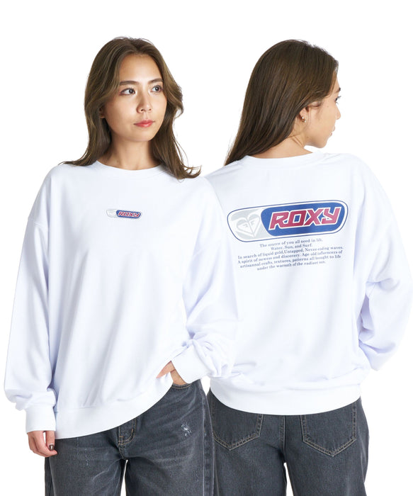 ROXY HARVEST SOUL PO 軽量ストレッチ スウェットトップス /速乾/UVカット 【2026年秋冬モデル】