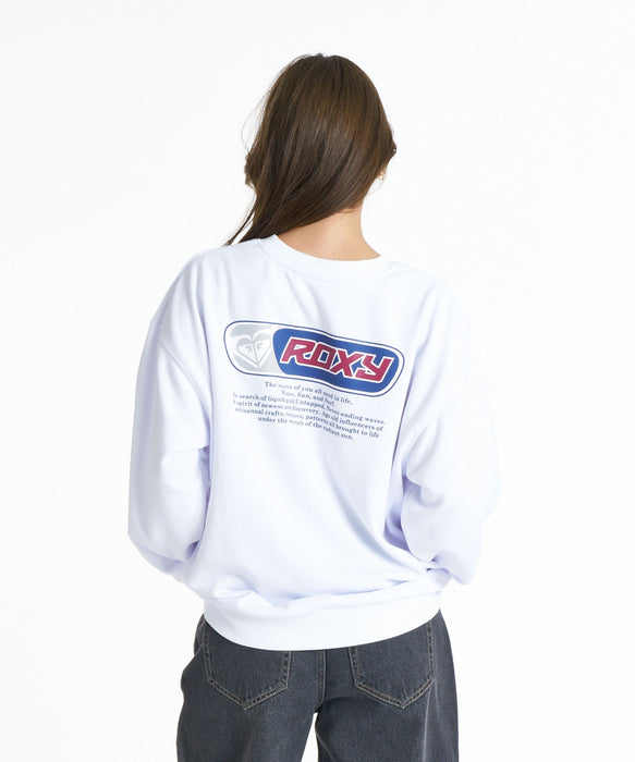 ROXY HARVEST SOUL PO 軽量ストレッチ スウェットトップス /速乾/UVカット 【2026年秋冬モデル】