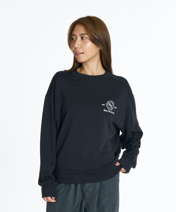 ROXY FITNESS SIDEWALK PO サーモコントロール スウェットトップス /速乾/UVカット 【2026年秋冬モデル】
