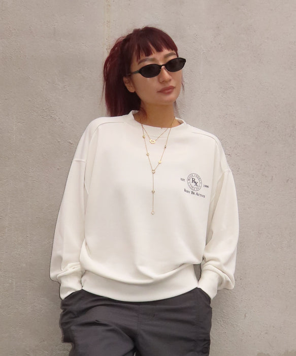 ROXY FITNESS SIDEWALK PO サーモコントロール スウェットトップス /速乾/UVカット 【2026年秋冬モデル】