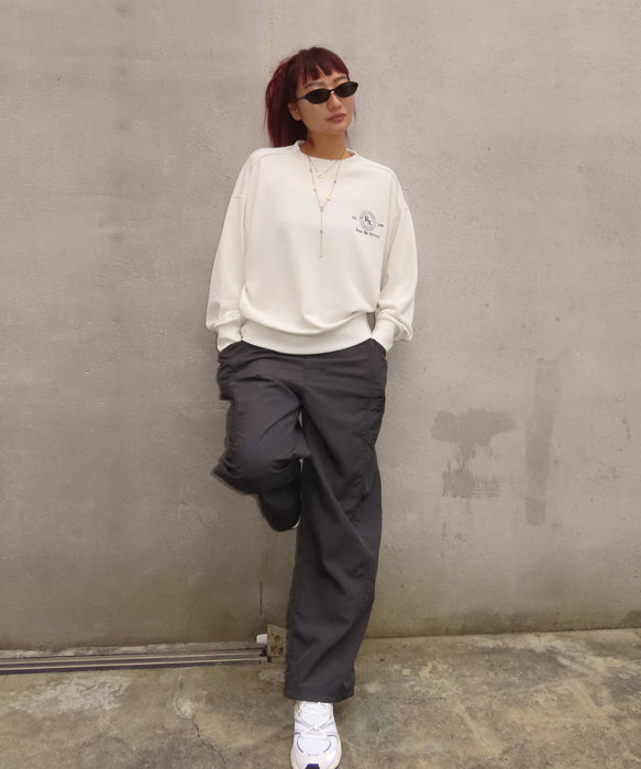 ROXY FITNESS SIDEWALK PO サーモコントロール スウェットトップス /速乾/UVカット 【2026年秋冬モデル】