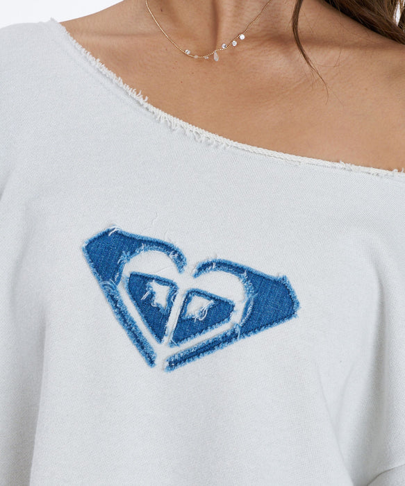 ROXY x NANAHA OFF-THE-SHOULDER P/O ロゴオフショルトップス 【2026年秋冬モデル】