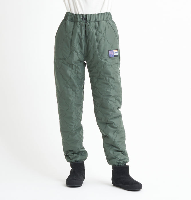 【OUTLET】Roxy ROOTS PANT キルティング パンツ