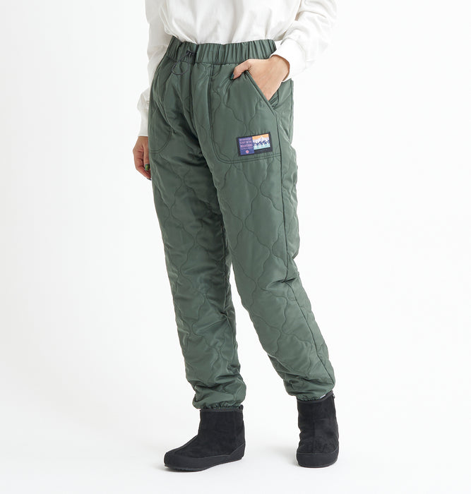 【OUTLET】Roxy ROOTS PANT キルティング パンツ