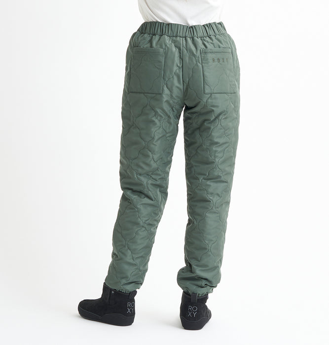 【OUTLET】Roxy ROOTS PANT キルティング パンツ