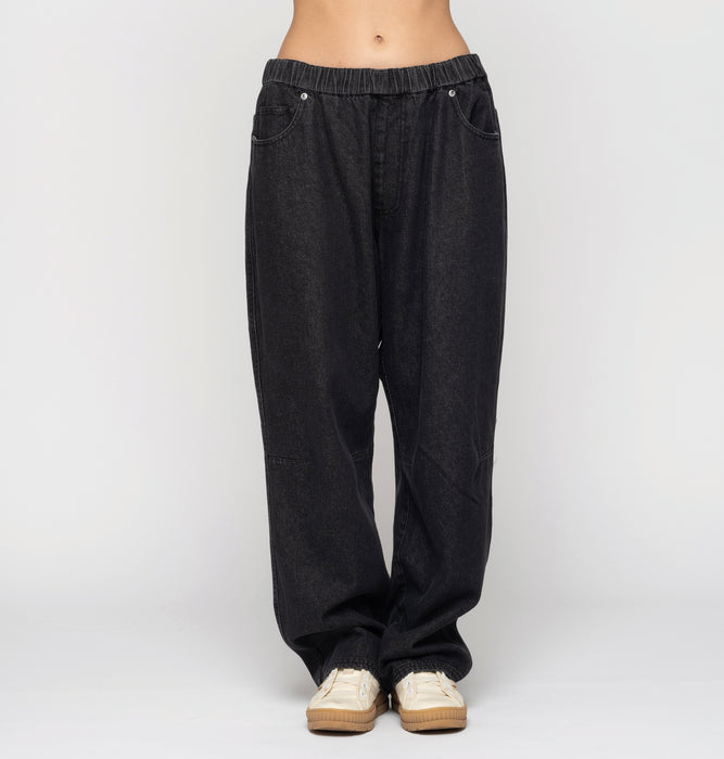 Roxy TAKE IT EASY PANTS ボーイフレンドフィットパンツ