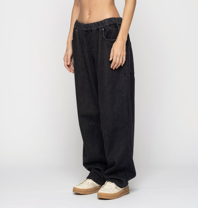 Roxy TAKE IT EASY PANTS ボーイフレンドフィットパンツ