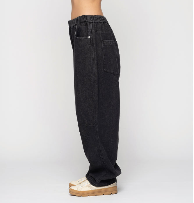 【OUTLET】Roxy TAKE IT EASY PANTS ボーイフレンドフィットパンツ
