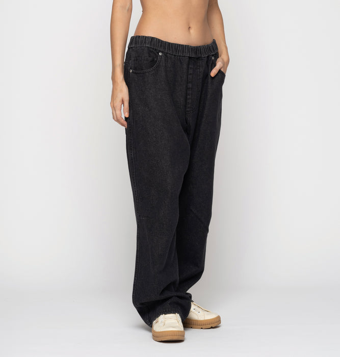 Roxy TAKE IT EASY PANTS ボーイフレンドフィットパンツ