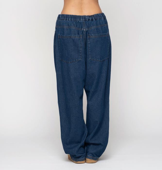 【OUTLET】Roxy TAKE IT EASY PANTS ボーイフレンドフィットパンツ