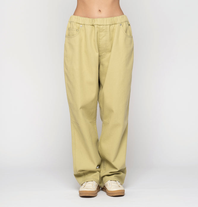 【OUTLET】Roxy TAKE IT EASY PANTS ボーイフレンドフィットパンツ