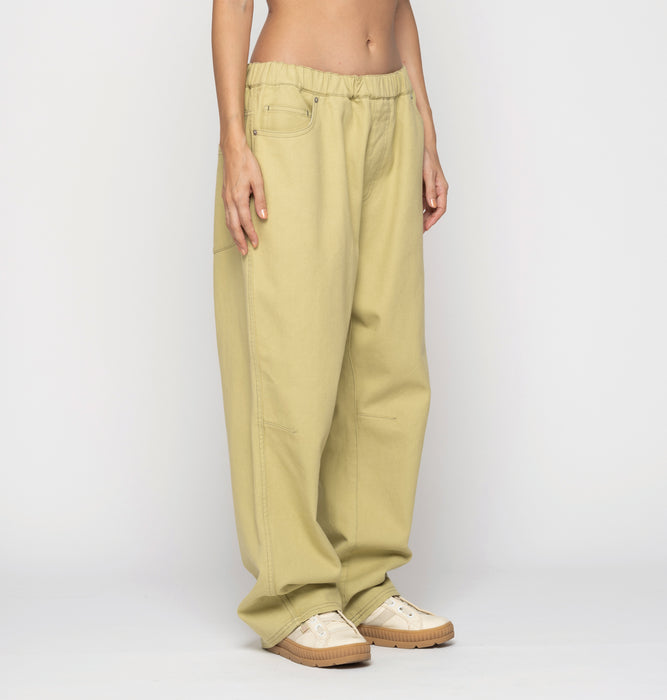 OUTLET】Roxy TAKE IT EASY PANTS ボーイフレンドフィットパンツ