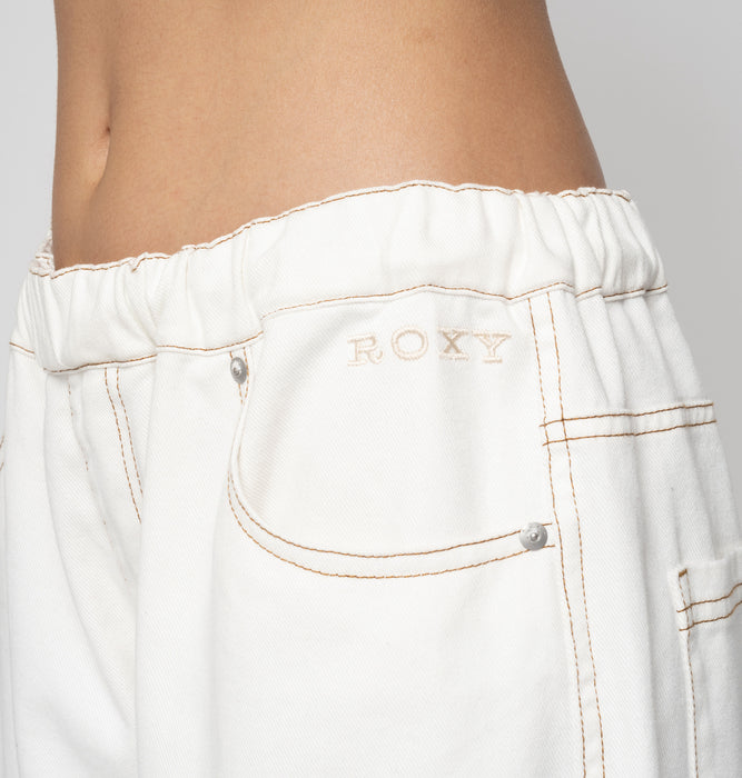 Roxy TAKE IT EASY PANTS ボーイフレンドフィットパンツ